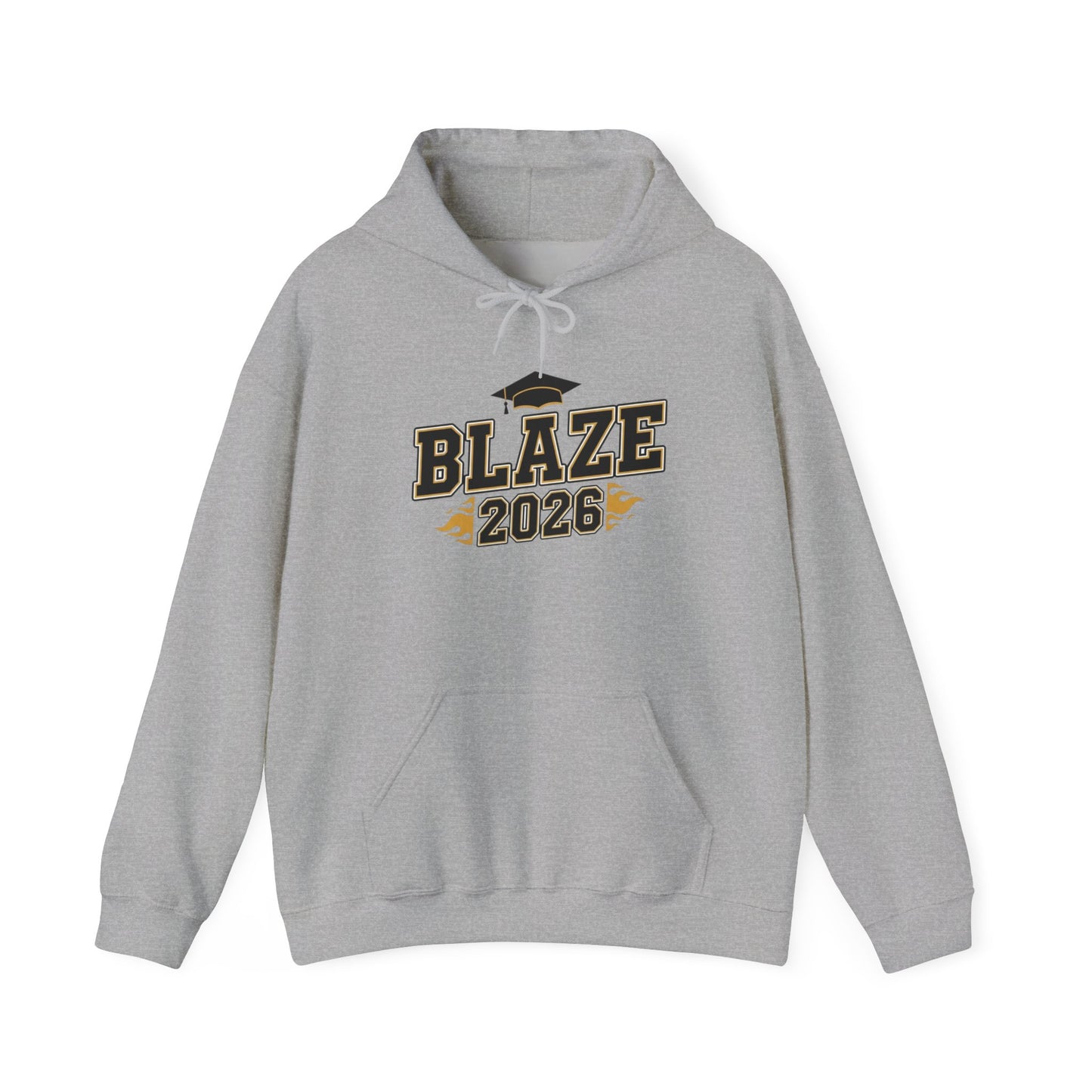 Burnsville Blaze Class of 2026 Block Hoodie