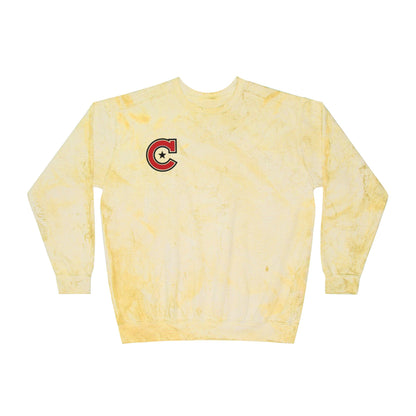 Minneapolis Camden Color Blast Crewneck Sweatshirt for a Vibrant Vibe, Unisex Tie-Dye Fashion