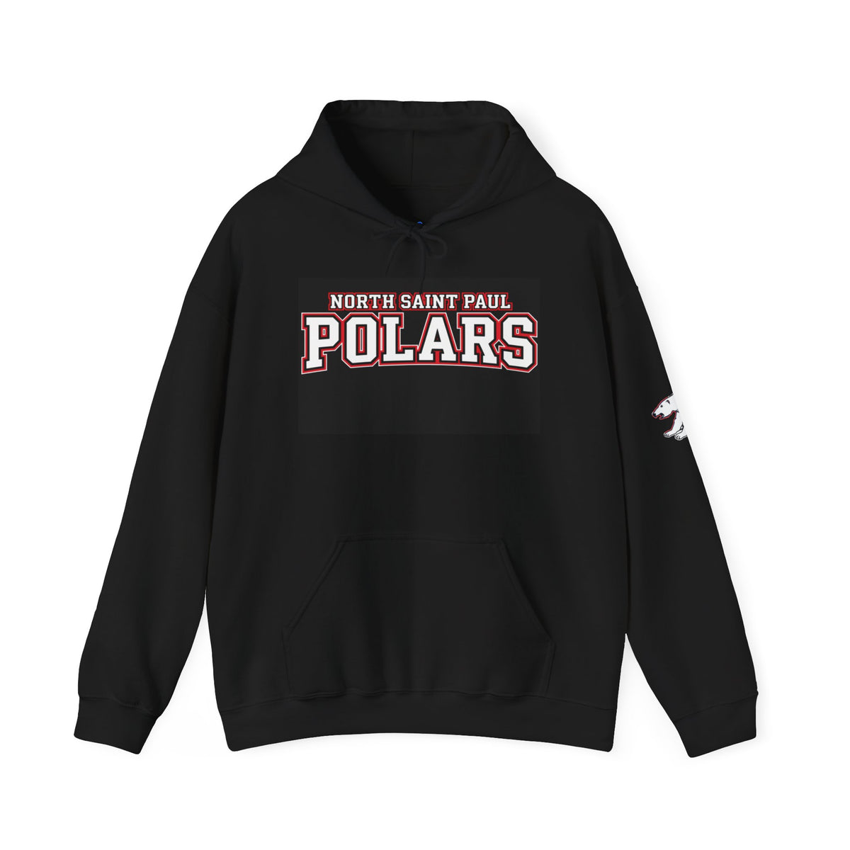 North Saint Paul Polars Black Block Hoodie