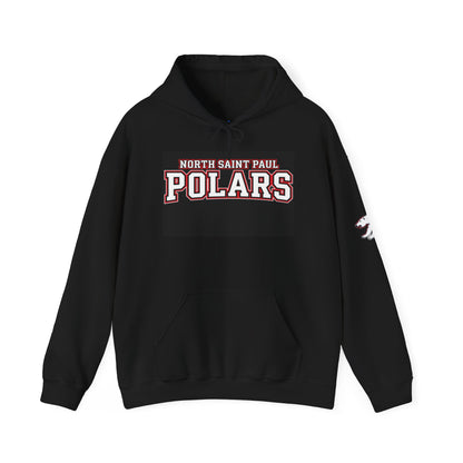 North Saint Paul Polars Black Block Hoodie