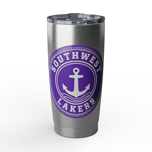 Minneapolis Southwest Lakers 20 oz Tumbler - Perfect for Adventure Lovers