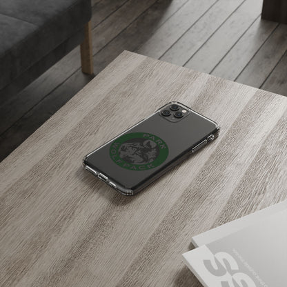 Custom Clear Phone Case - Park Wolfpack Design