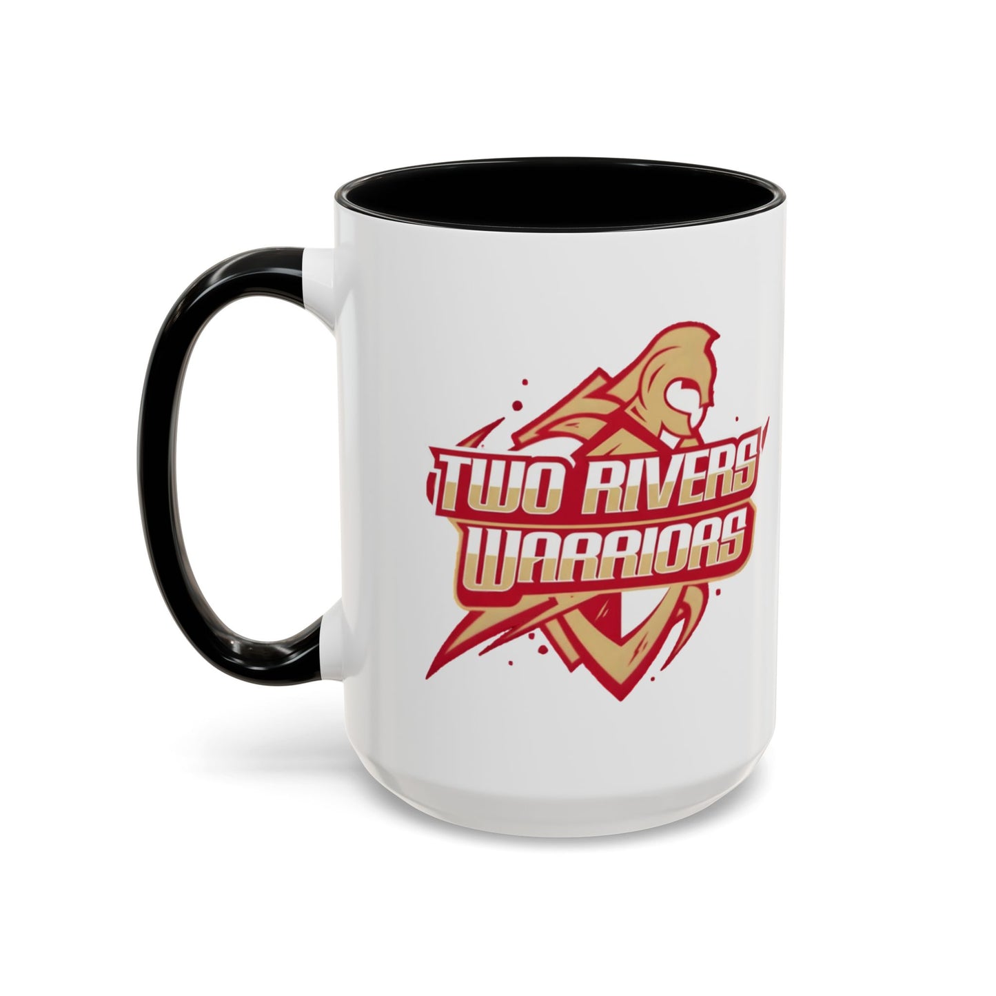 Two Rivers Warriors Accent Coffee Mug - Stylish 15oz or 11oz