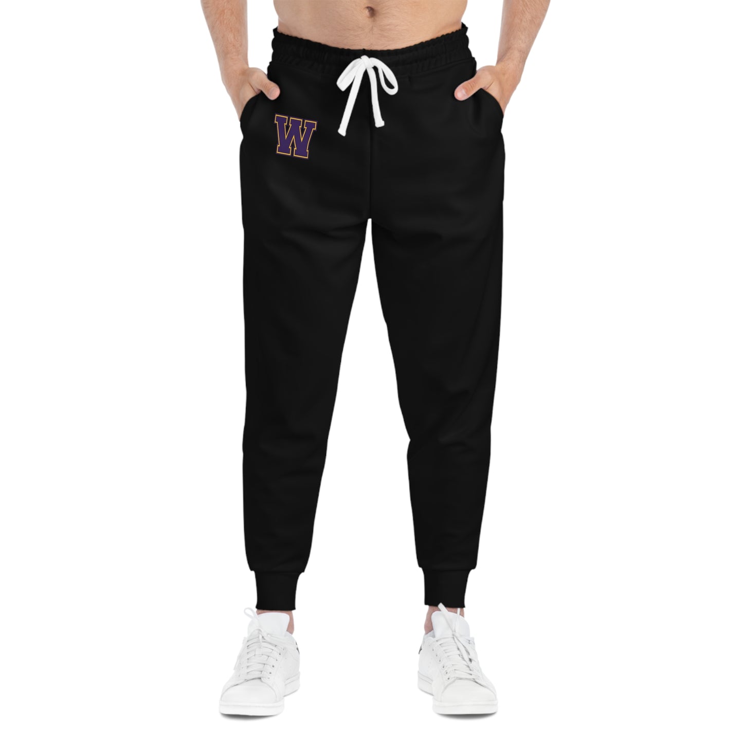 Saint Paul Washington Tech Eagles Black Athletic Joggers - Comfortable & Stylish Sportswear