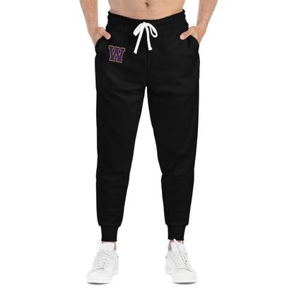 Saint Paul Washington Tech Eagles Black Athletic Joggers - Comfortable & Stylish Sportswear