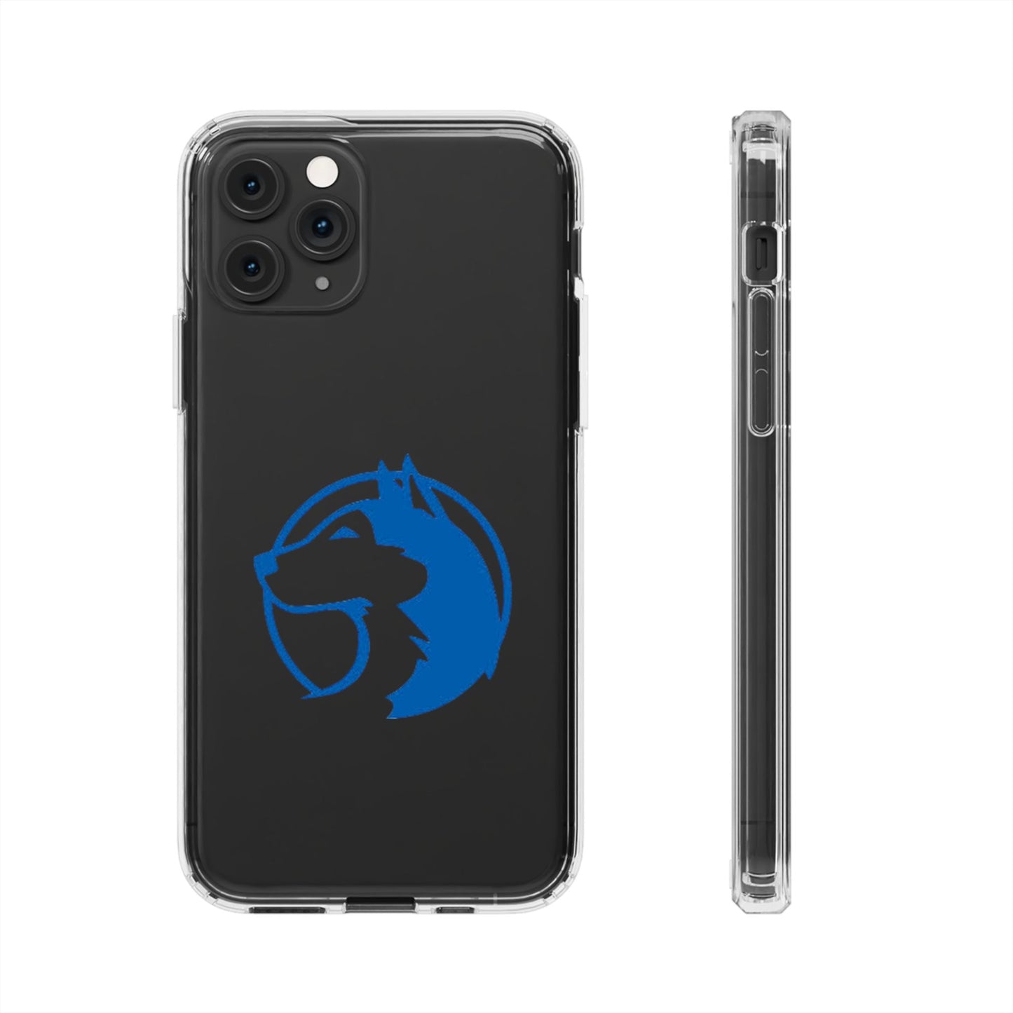 Saint Anthony Huskies Clear Phone Case