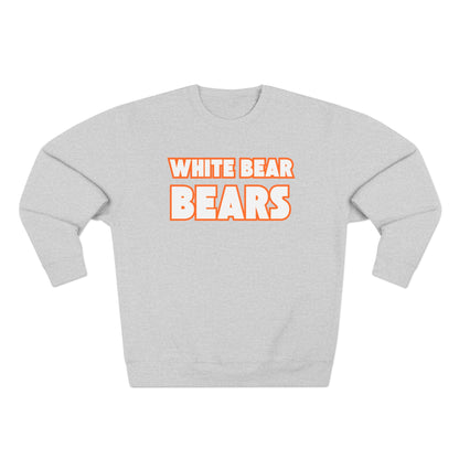 White Bear Bears Crewneck Sweatshirt — School Spirit Sweatshirt