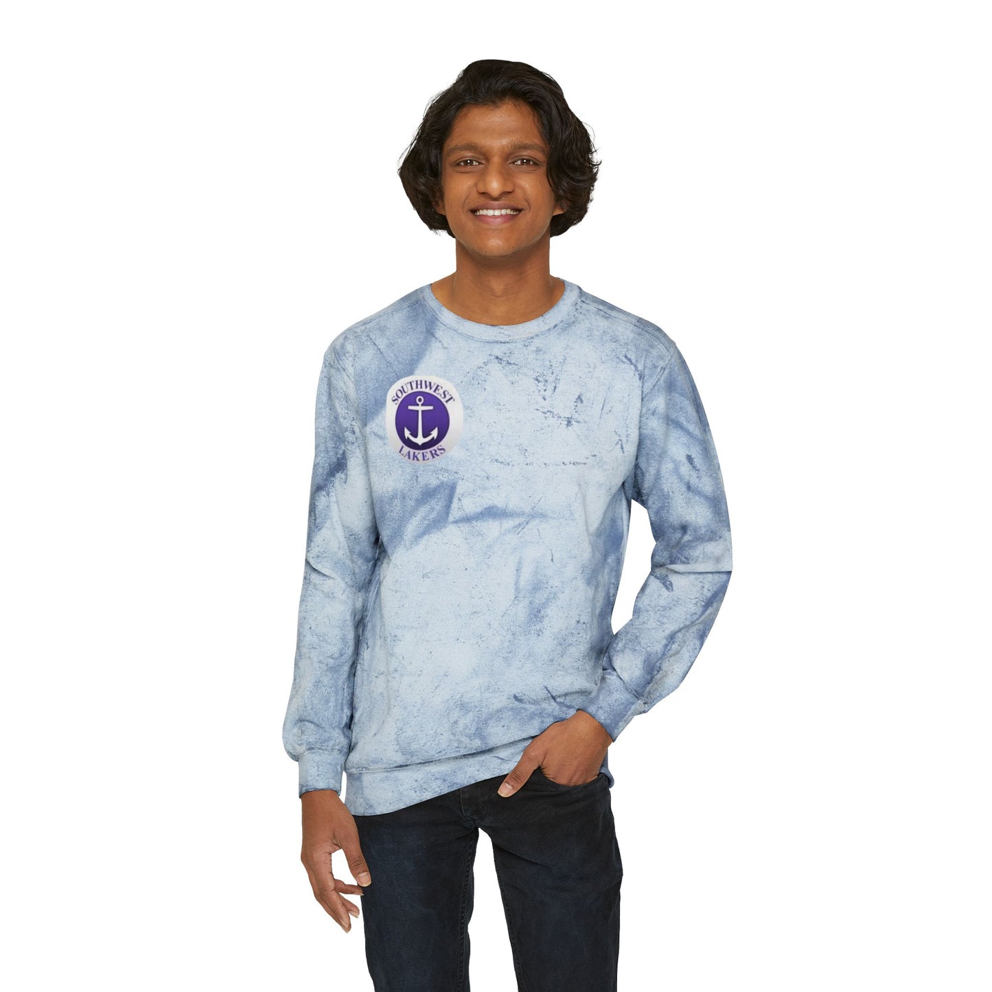 Minneapolis Southwest Lakers Unisex Color Blast Crewneck Sweatshirt