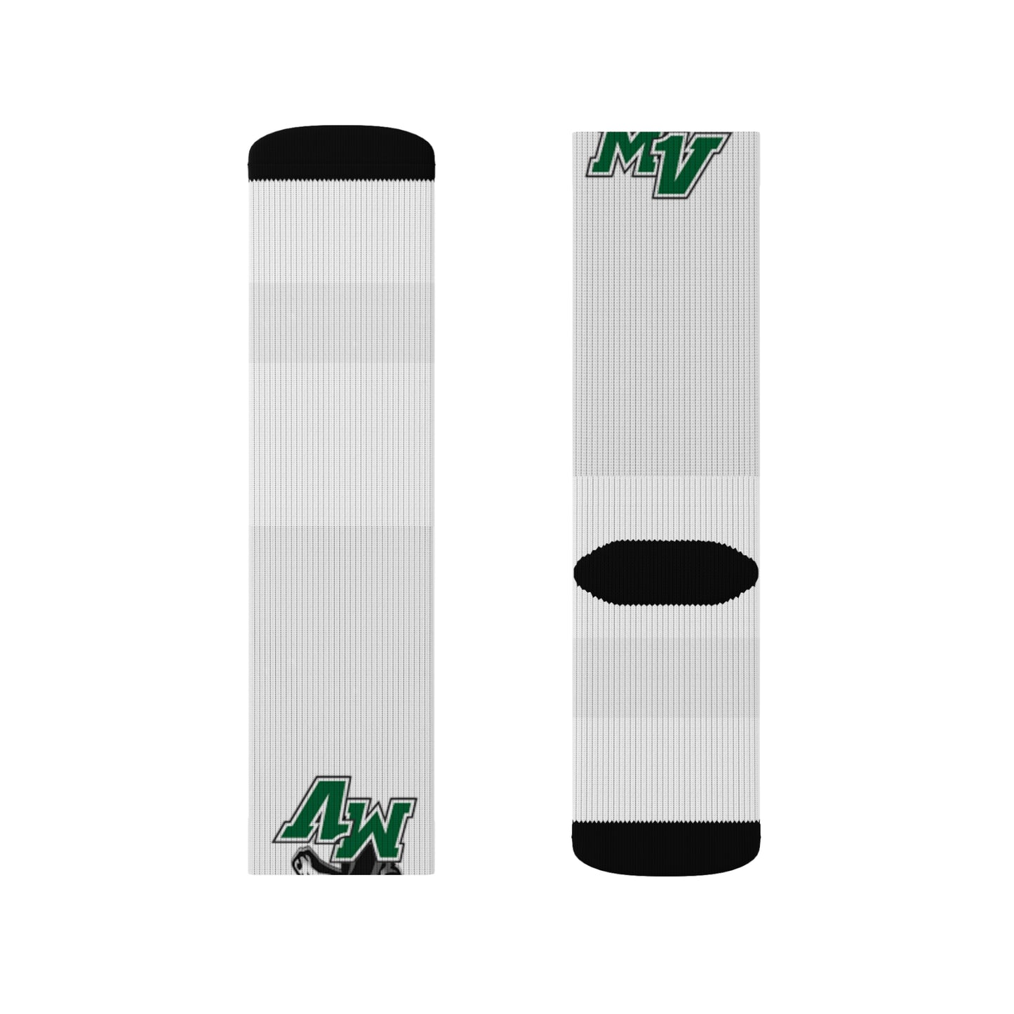 Mounds View Mustangs Sublimation Socks