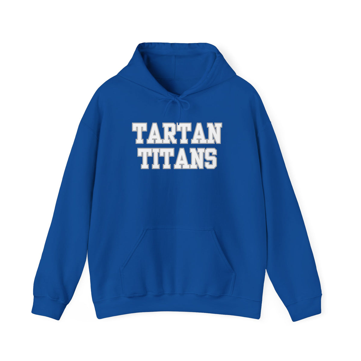 Tartan Titans White Text Sweatshirt