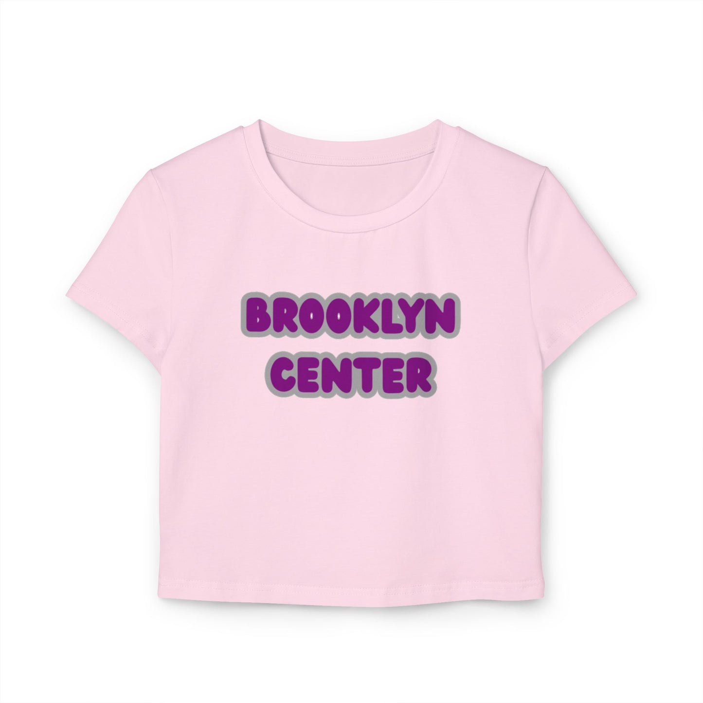 Brooklyn Center Centaurs Women’s Baby Tee - Retro Graphic Top for Casual Vibes