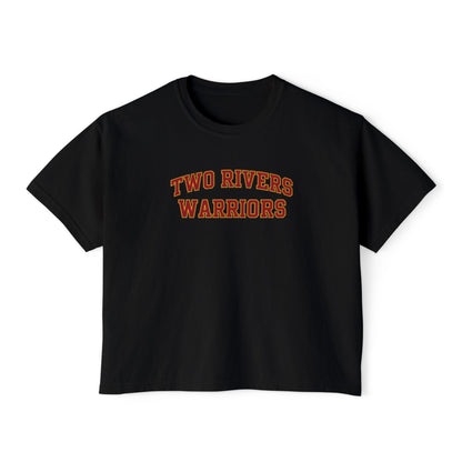 Two Rivers Warriors Casual Women's Boxy Tee