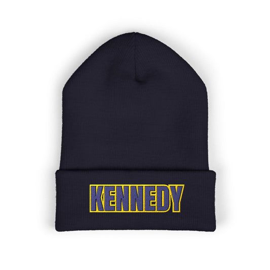 Bloomington Kennedy JFK Classic Cuffed Beanie Hat