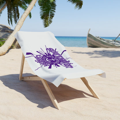 Minneapolis Southwest Lakers Anchor Beach Towel - Perfect for Summer Fun & Relaxation