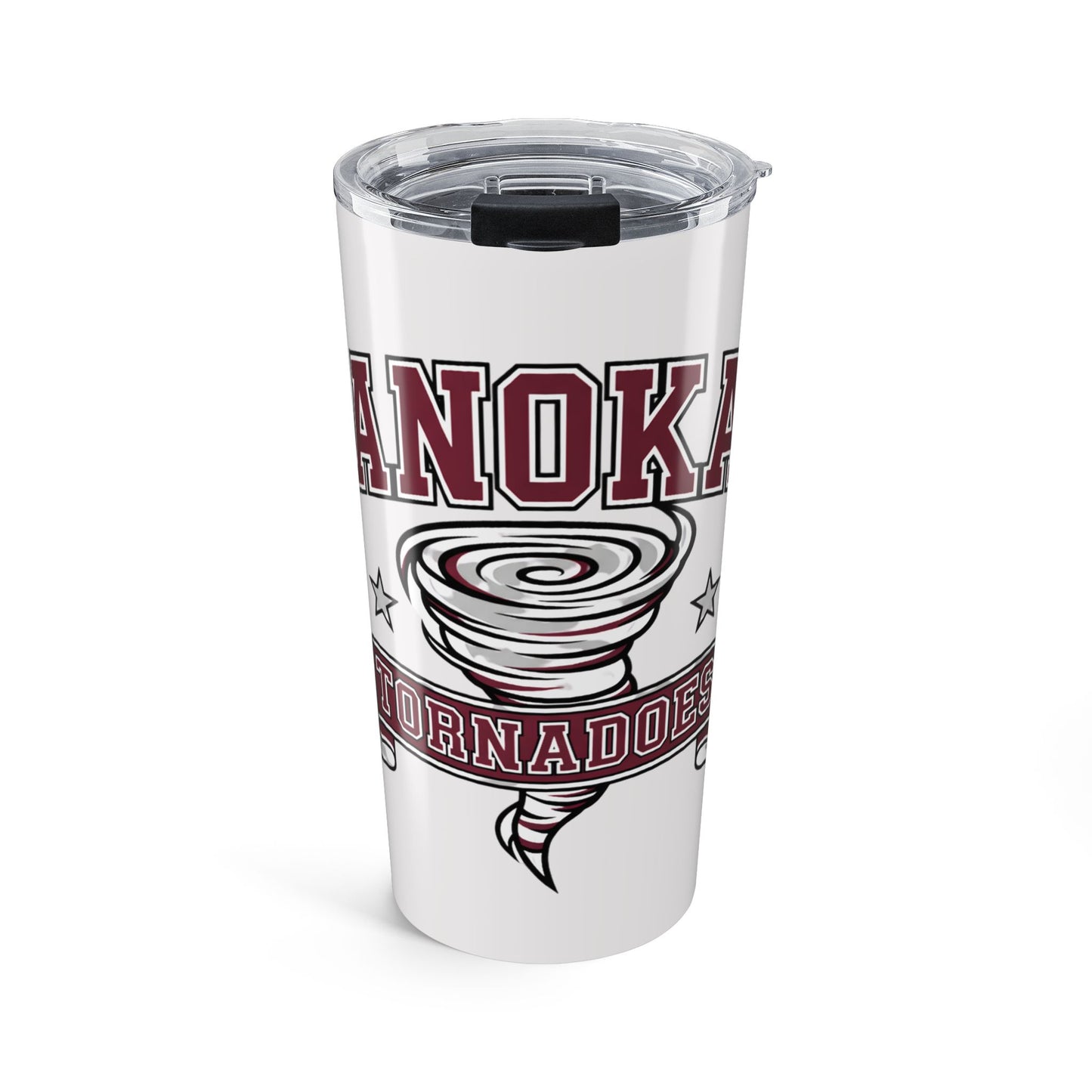 Anoka Tornadoes 20oz Stainless Steel Tumbler — Insulated Travel Cup