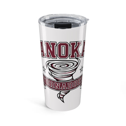 Anoka Tornadoes 20oz Stainless Steel Tumbler — Insulated Travel Cup