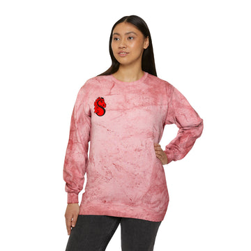 Stillwater Ponies Color Blast Unisex Crewneck Sweatshirt - Vibrant Artistic Style