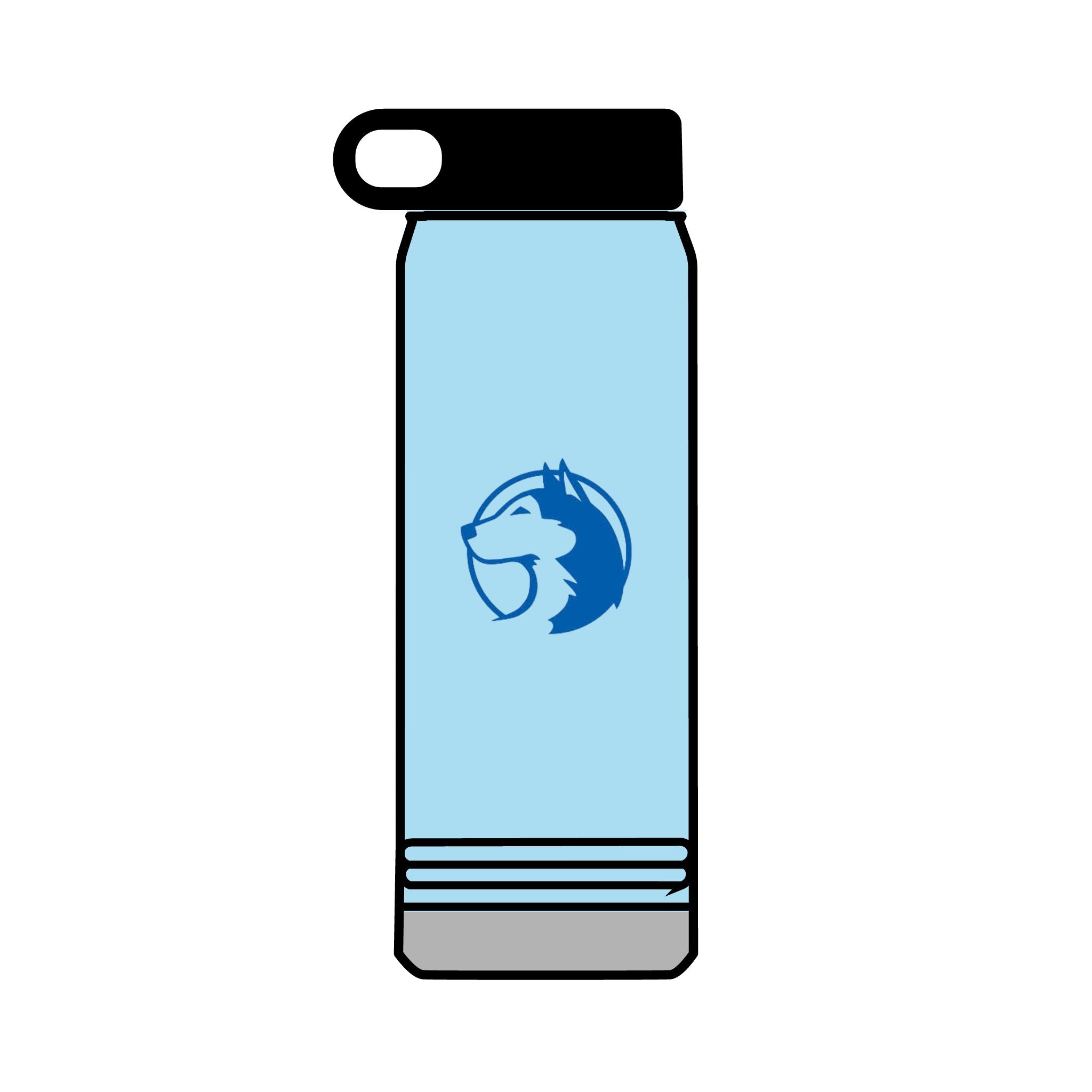 Saint Anthony Huskies Stylish 32oz Water Bottle - Sleek Design for Active Lifestyles