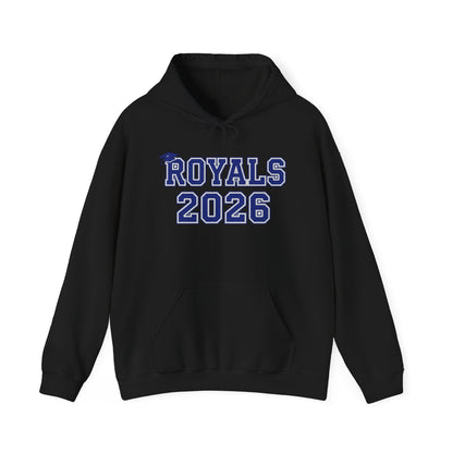 Woodbury Royals Class of 2026 Block Hoodie