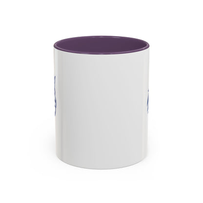 Hopkins Royals Color Accent Coffee Mug