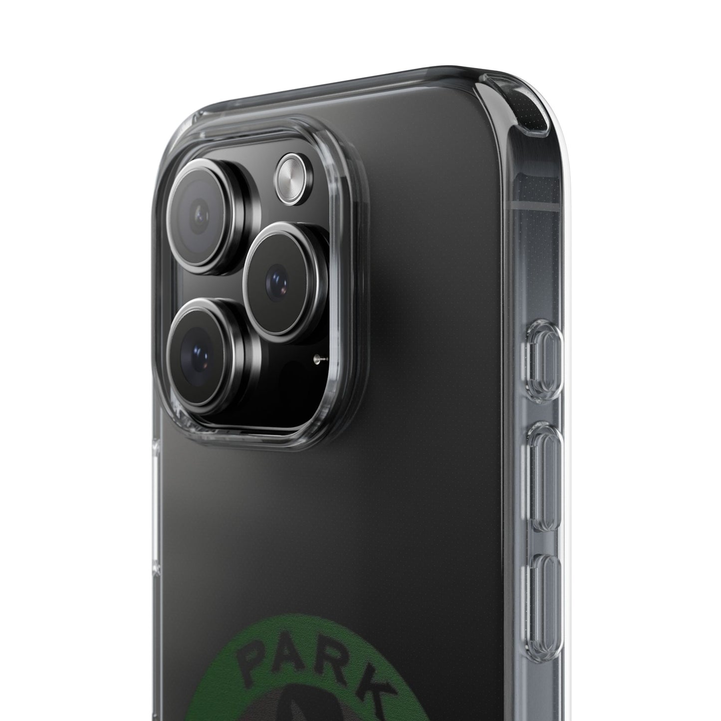 Custom Clear Phone Case - Park Wolfpack Design