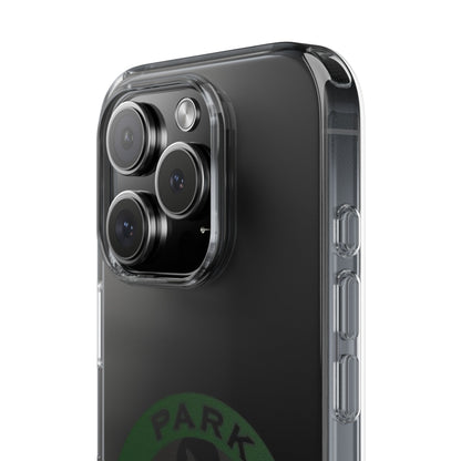 Custom Clear Phone Case - Park Wolfpack Design