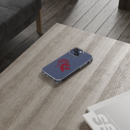 Irondale Knights Shield Clear Phone Case - Durable Protection with Bold Design