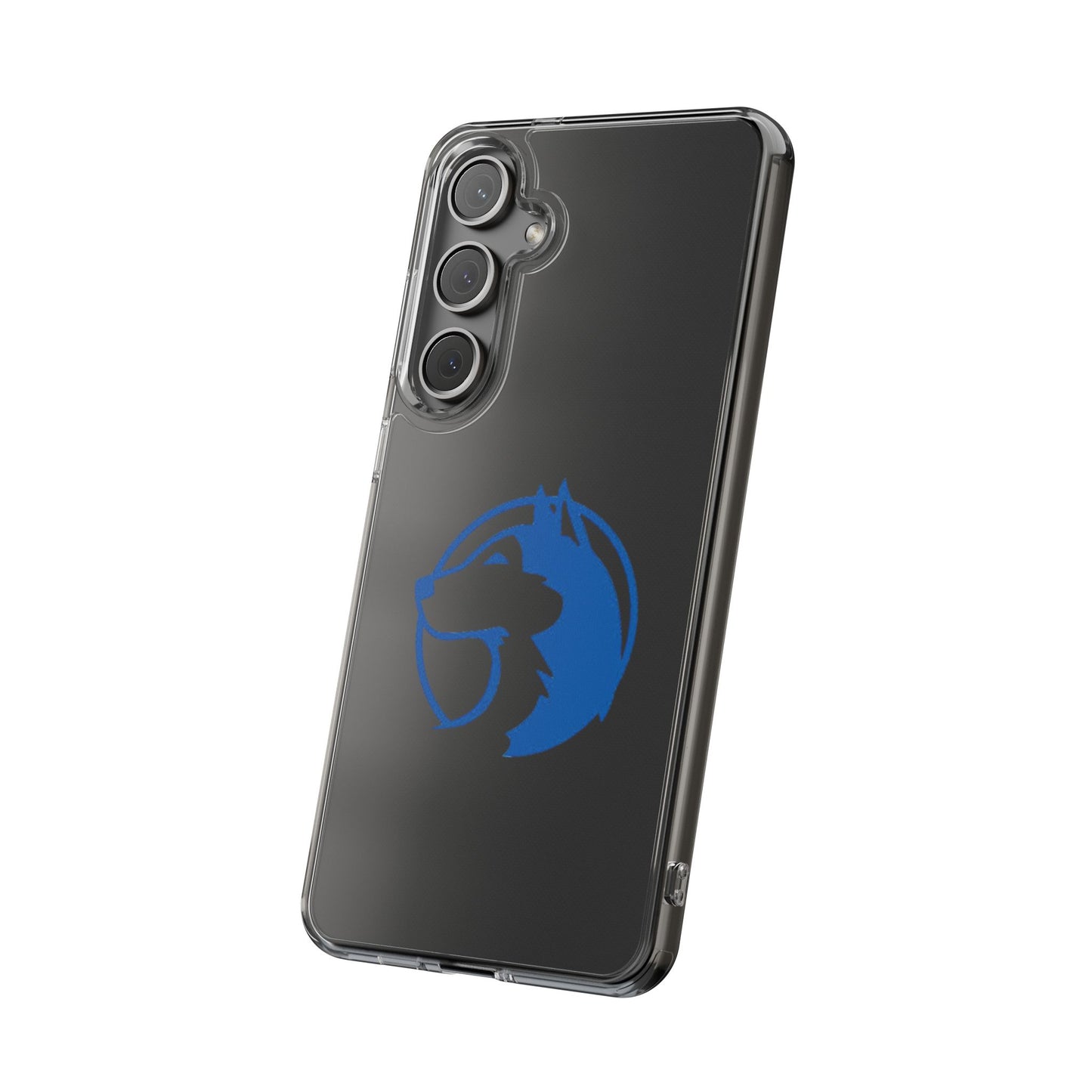 Saint Anthony Huskies Clear Phone Case