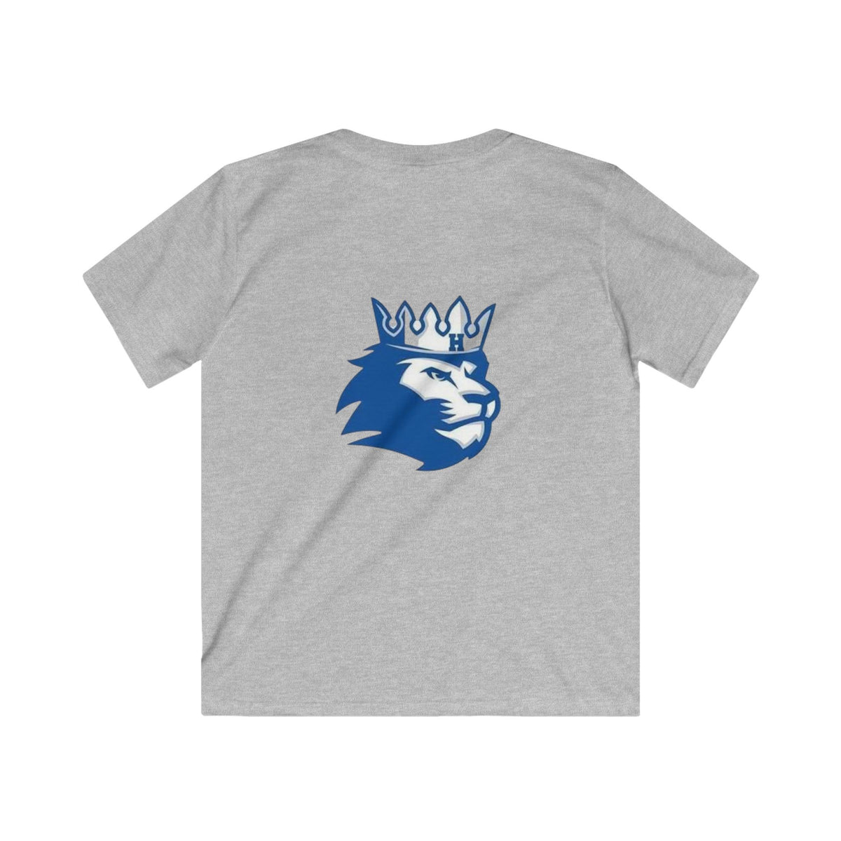 Hopkins Royals Kids T‑Shirt — Youth School Spirit Tee with Crowned Lion