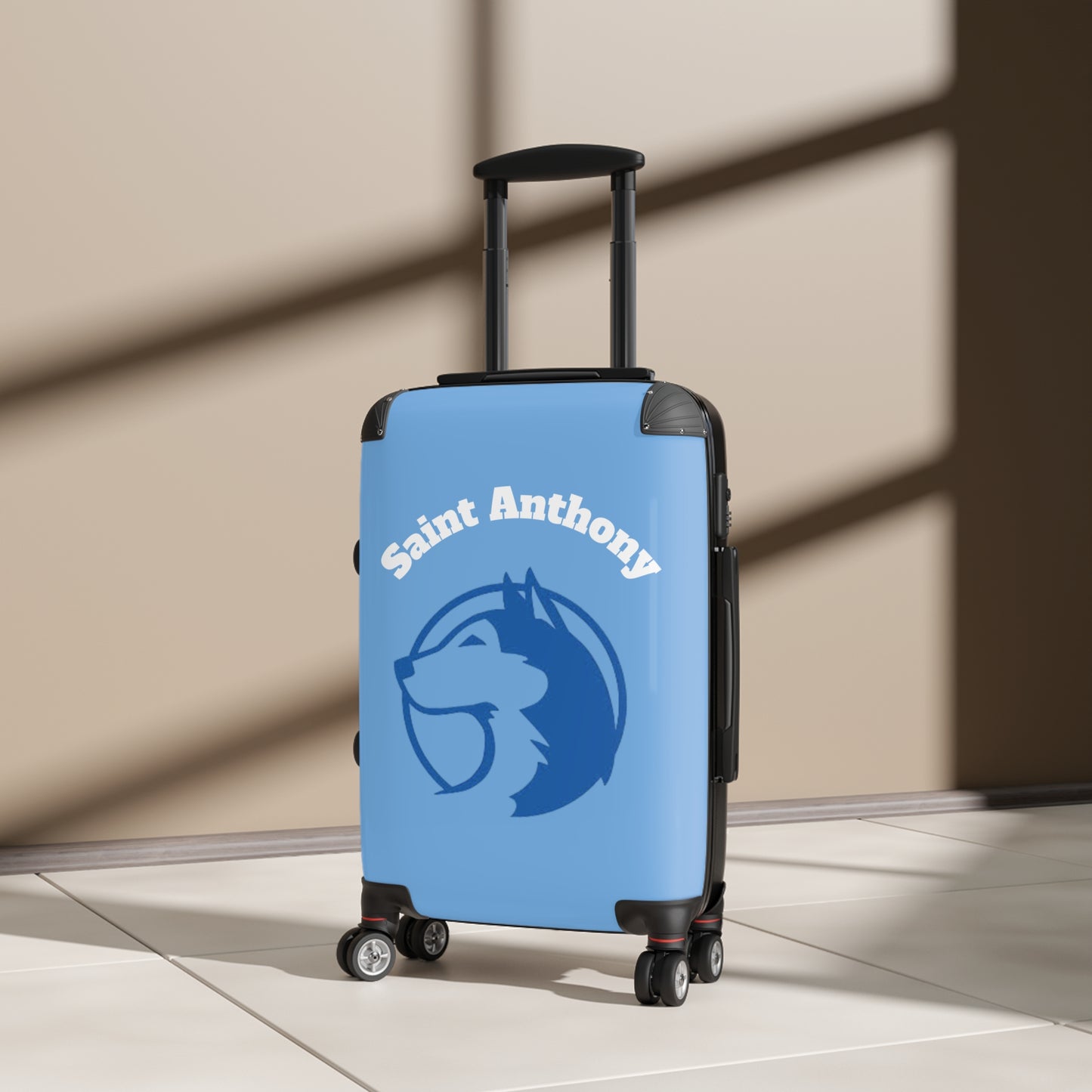 Saint Anthony Huskies Carry-On Suitcase