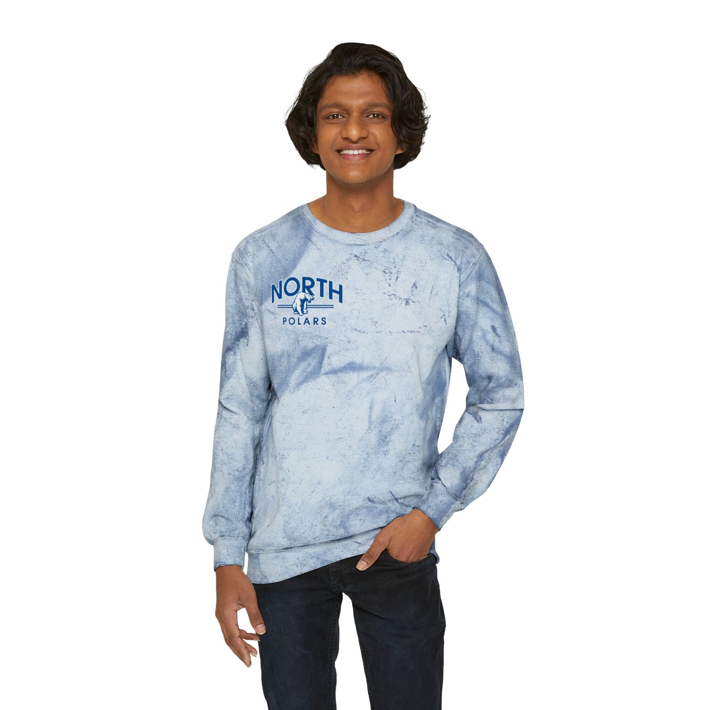 Minneapolis North Polars Unisex Color Blast Crewneck Sweatshirt