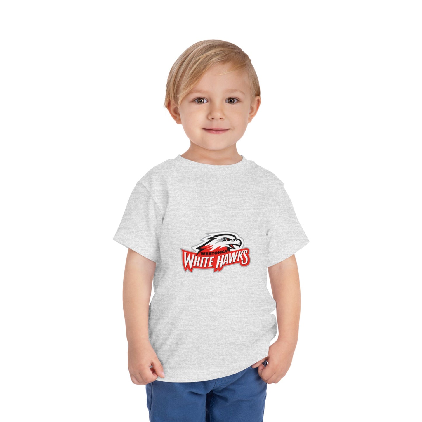 Mound Westonka White Hawks Fun Toddler Short Sleeve Tee