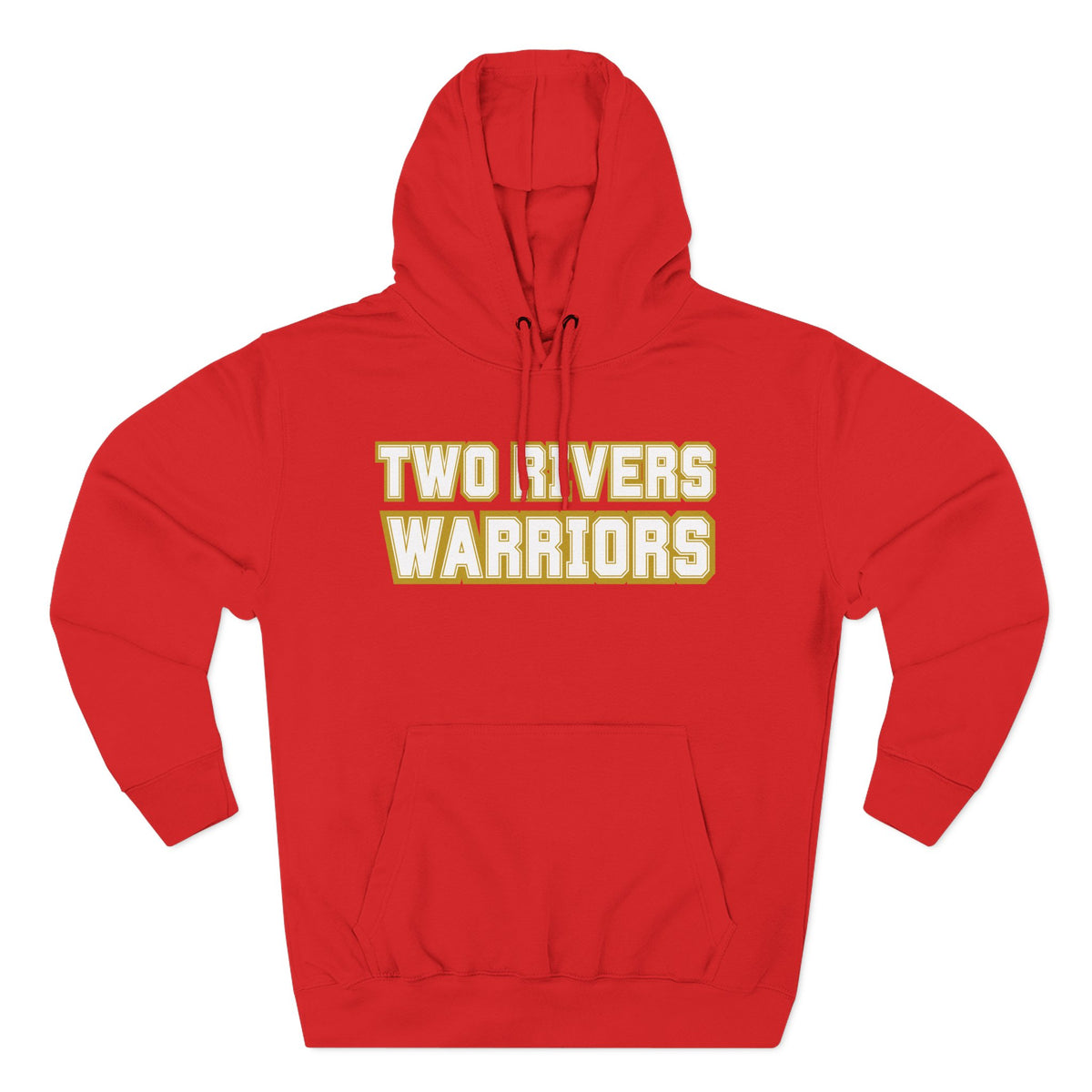 Two Rivers Warriors Red Varsity Hoodie