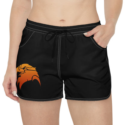 Saint Paul Humboldt Hawks Women's Black Casual Shorts