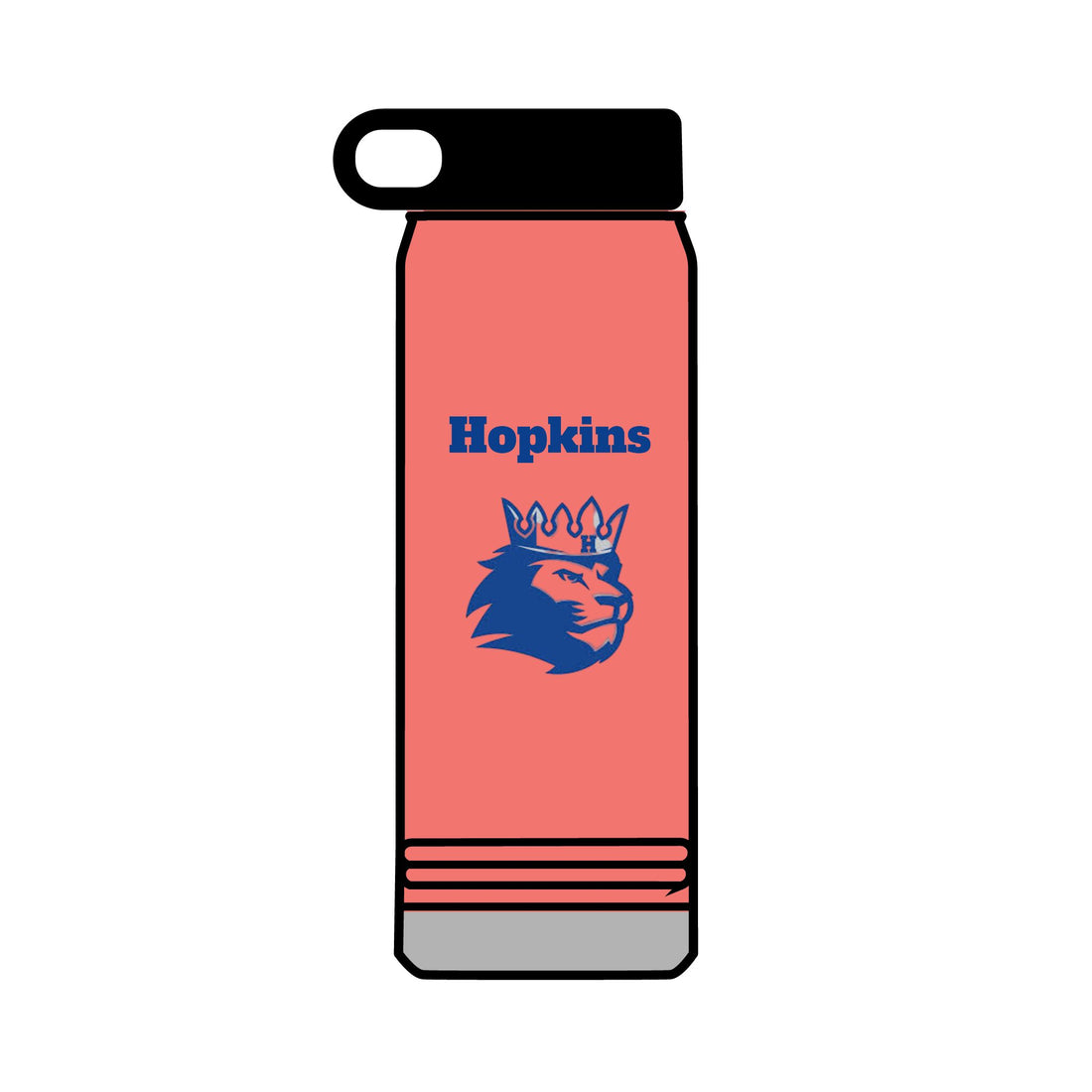 Hopkins Royals 32oz Stainless Steel Water Bottle - Durable Sports Hydration for Active Lifestyle