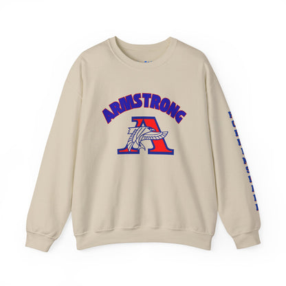 Robbinsdale Armstrong Crewneck Sweatshirt — School Logo Pullover
