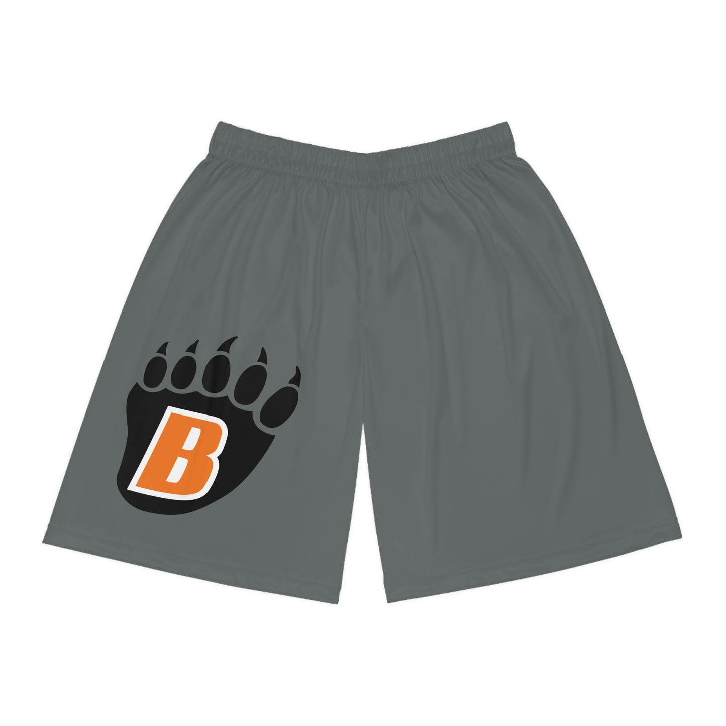 White Bear Lake Bears Grey Basketball Shorts