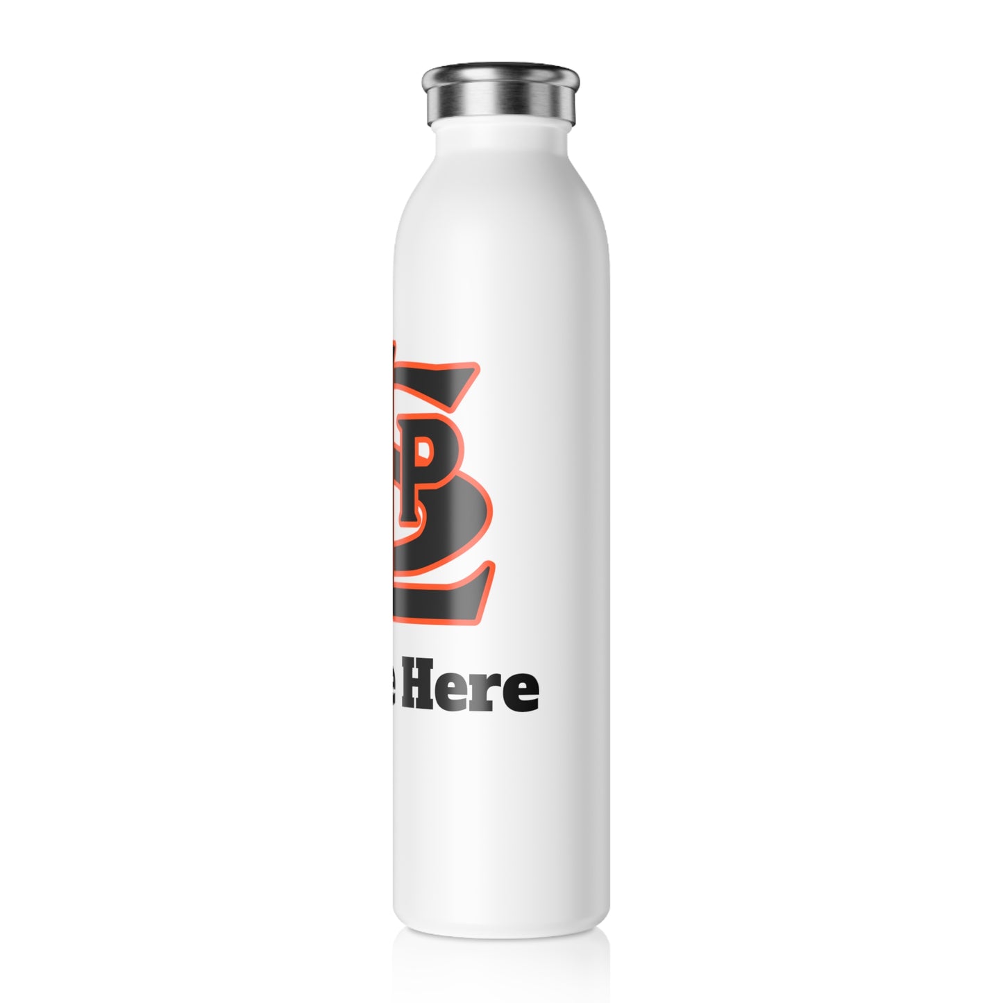 Saint Louis Park Orioles Slim Water Bottle —  Stainless Insulated Bottle