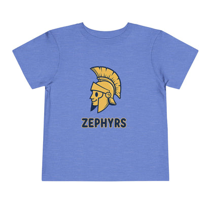 Mahtomedi Zephyrs Toddler Short Sleeve Tee - Cool T-Shirt for Young Fans