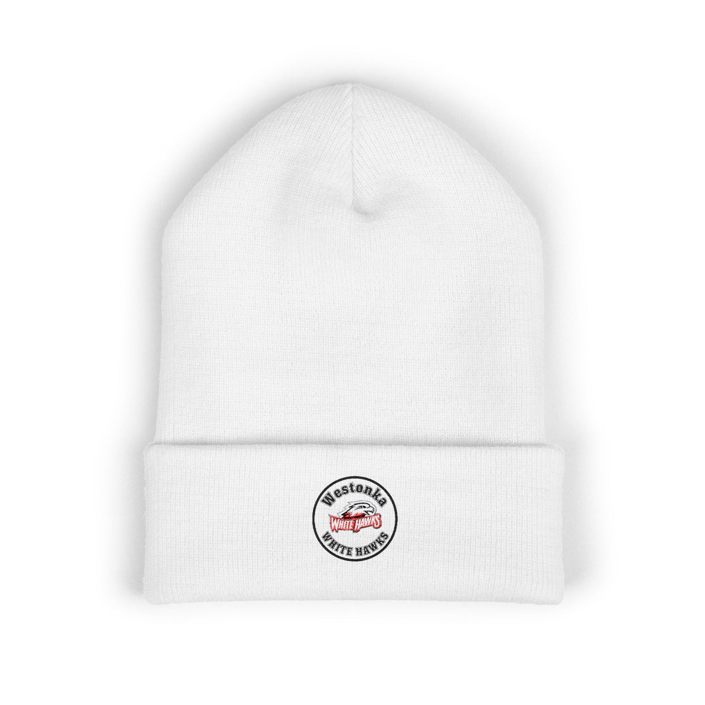 Mound Westonka White Hawks Classic Cuffed Beanie Hat