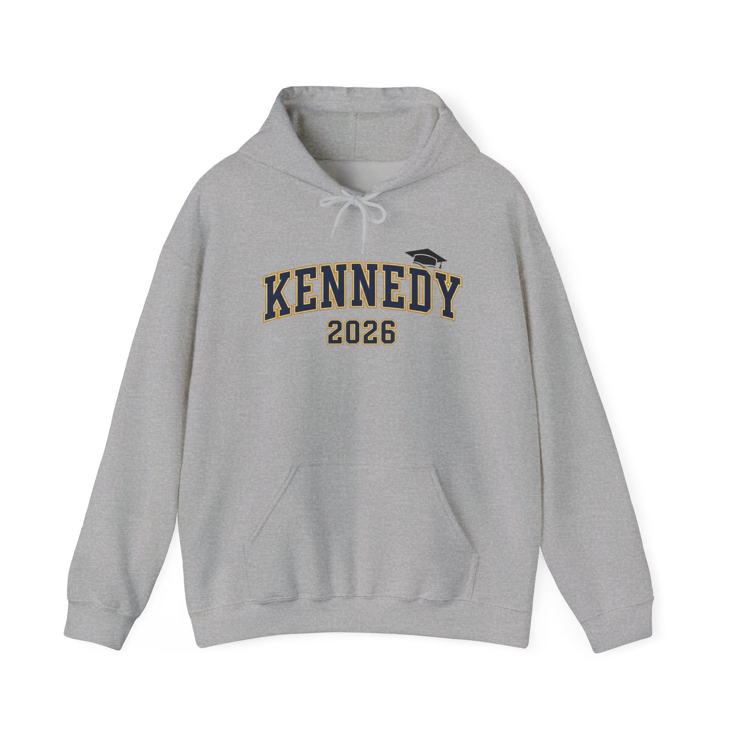 Bloomington Kennedy JFK Class of 2026 Block Hoodie