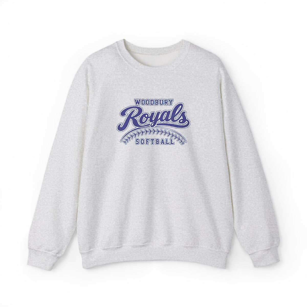 Royal Blue Script Crewneck Sweatshirt
