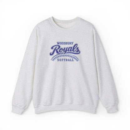 Royal Blue Script Crewneck Sweatshirt
