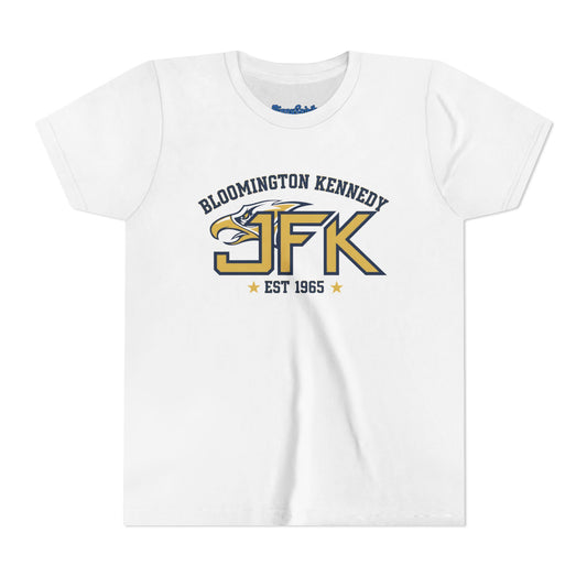 Youth Bloomington Kennedy JFK Est. 1965 Short Sleeve T-Shirt
