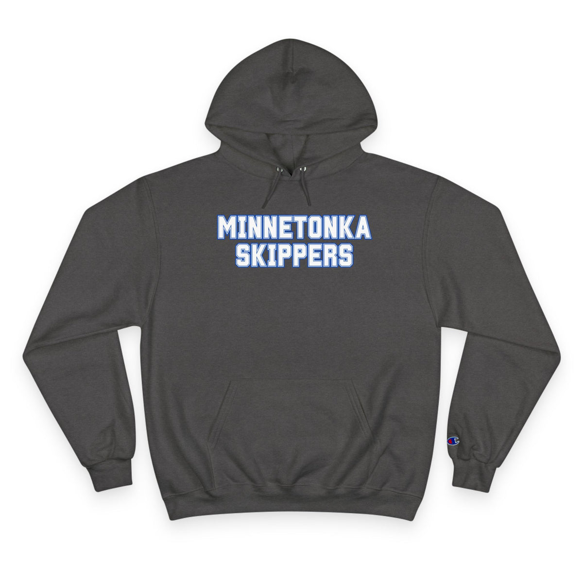 Minnetonka Skippers Champion Hoodie — Retro Collegiate Pullover