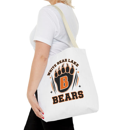 White Bear Bears Tote Bag
