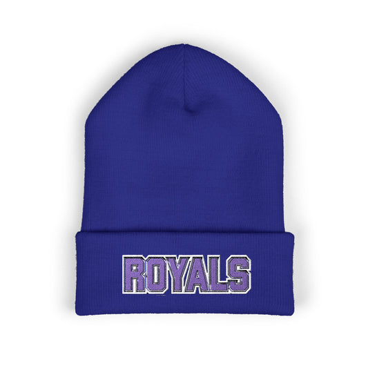 Rogers Royals Bold Text Beanie Hat