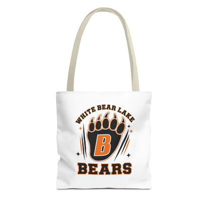 White Bear Bears Tote Bag