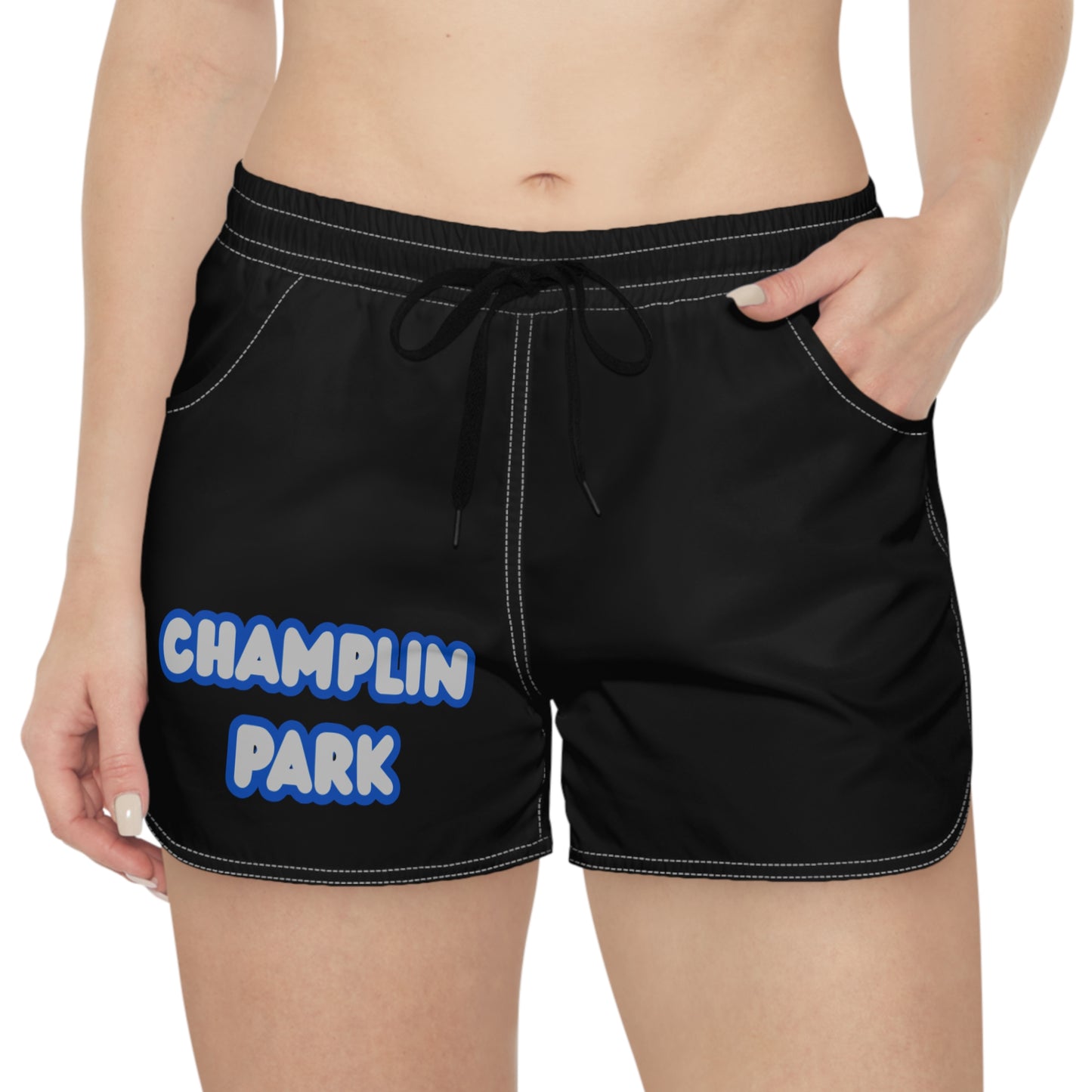 Champlin Park Rebels Women's Casual Black Shorts
