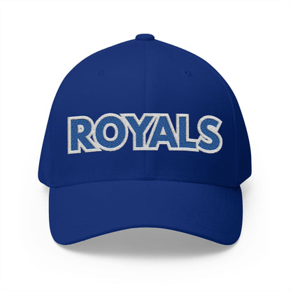 Woodbury Royals Embroidered Cap — Vintage Chenille Logo Hat